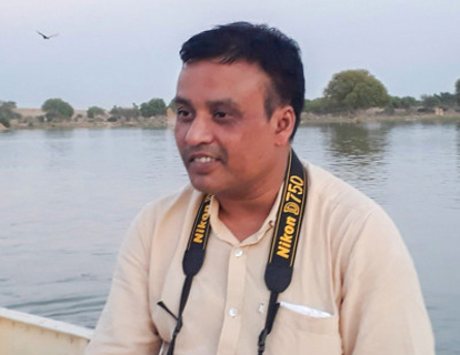 Portrait of Mrinal Nath, Judge